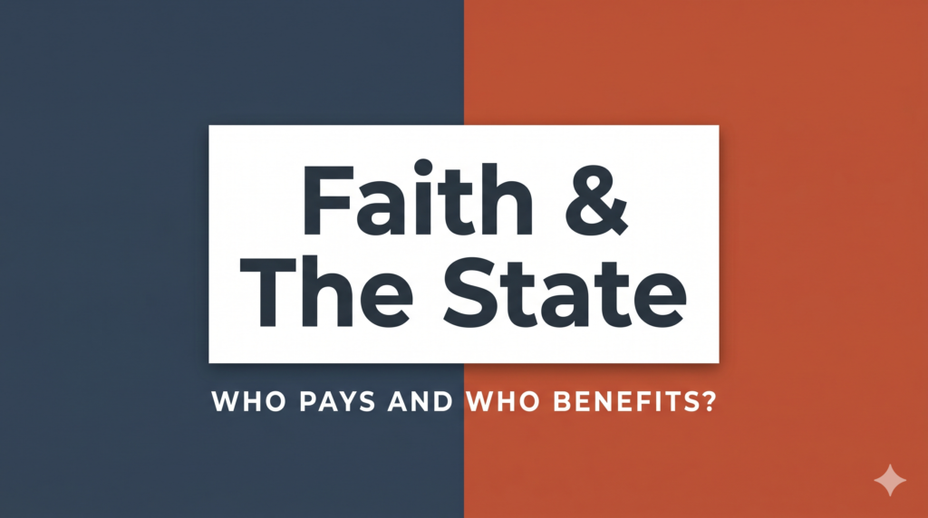 Faith and Politics in America explaining Christian views on government and public policy
